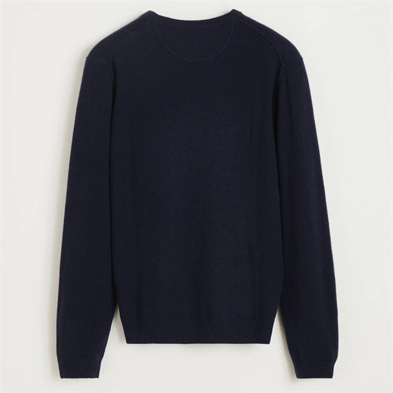 Aiayu Leonardo Cashmere Sweater, Black Blue